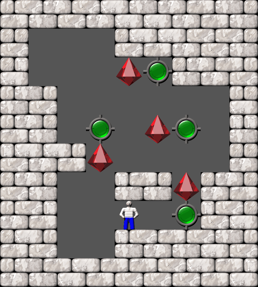 Sokoban More Bugs collections level 27